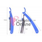 Brici pentru tuns si filat, cu maner din plastic + 1 lama lata cadou BRC01 Brici pentru tuns si filat, cu maner din plastic + 1 lama lata cadou BRC01